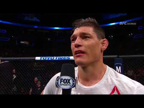 Fight Night Orlando: Alan Jouban Octagon Interview