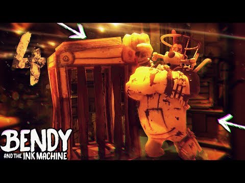 HACKING BORIS TO BENDY LAND!! ULTIMATE FIGHT | Bendy and the Ink Machine [Chapter 4] Hacks & Cheats