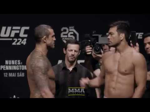 UFC 224: Vitor Belfort vs. Lyoto Machida Weigh-in Staredown – MMA Fighting