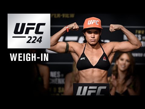 UFC 224: Weigh-in