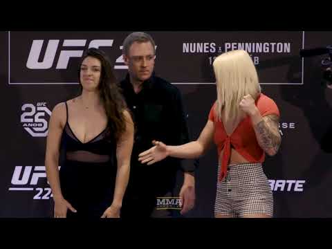 UFC 224 Media Day Staredowns – MMA Fighting