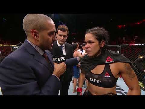 UFC 224: Amanda Nunes Octagon Interview