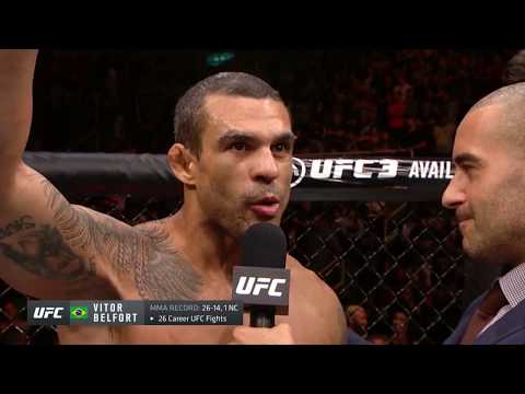 UFC 224: Vitor Belfort Octagon Interview