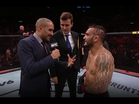 UFC 224: Entrevista no octógono com John Lineker