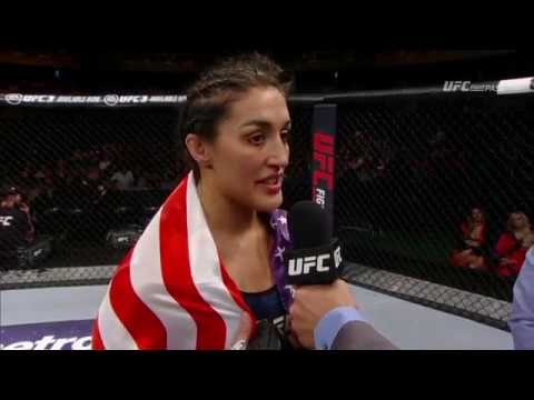 Fight Night Santiago: Tatiana Suarez Octagon Interview