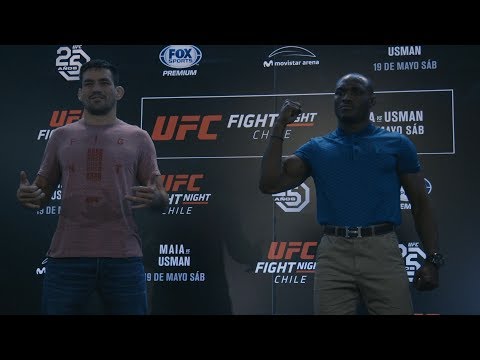 Fight Night Santiago: Media Day Faceoffs