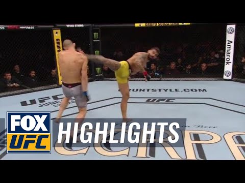 Elizeu Zaleski dos Santos KO’s Sean Strickland | HIGHTLIGHTS | UFC 224