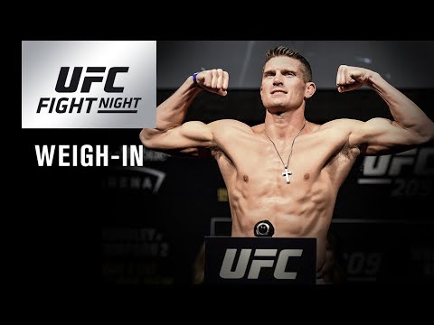 UFC Fight Night Liverpool: Weigh-in