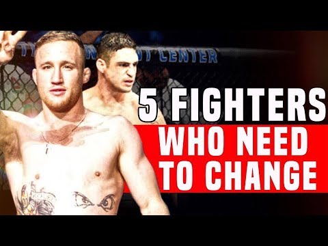 5 Fighters Who Need To Change Their Fighting Style