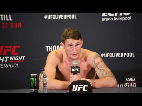 Darren Till UFC Fight Night Liverpool Post Fight Press Conference