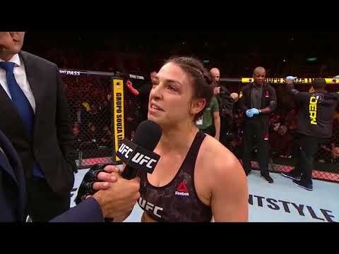 UFC 224: Mackenzie Dern Octagon Interview