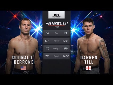 Fight Night Liverpool Free Fight: Darren Till vs Donald Cerrone