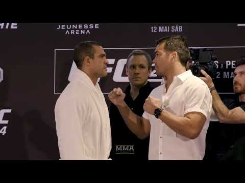 Vitor Belfort vs. Lyoto Machida UFC 224 Media Day Staredown – MMA Fighting