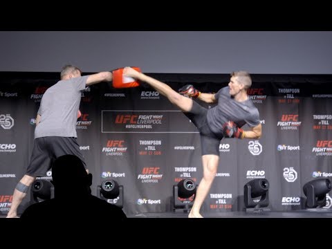 Fight Night Liverpool: Open Workout Highlights