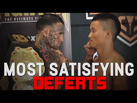 Most Satisfying Defeats In MMA