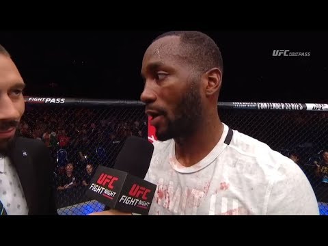 Fight Night Singapore: Leon Edwards and Donald Cerrone Octagon Interview