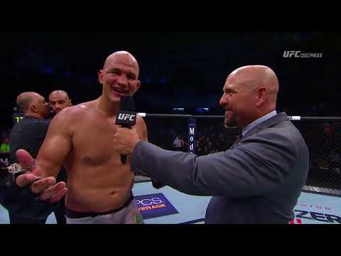 Fight Night Boise: Junior Dos Santos Octagon Interview