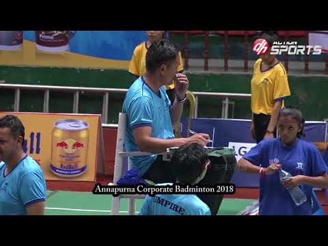 Sports Coverage annapurna corporate badminton 2018  || Action Sports