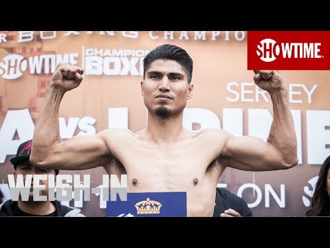 Garcia vs. Easter: Weigh-In | SHOWTIME CHAMPIONSHIP BOXING