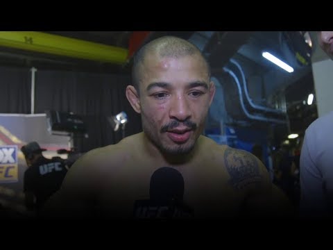 UFC Calgary: Entrevista de backstage com José Aldo