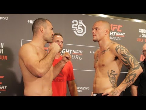 UFC Hamburg Weigh-In Staredowns – MMA Fighting