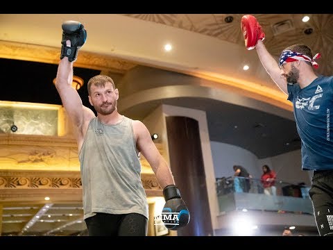 Stipe Miocic UFC 226 Open Workout Highlights – MMA Fighting