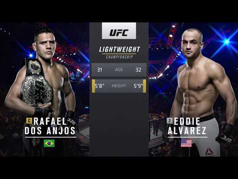 Fight Night Calgary Free Fight: Eddie Alvarez vs Rafael Dos Anjos