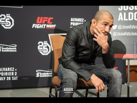 UFC on FOX 30: Jose Aldo Hopes Max Holloway Will Fight Again – MMA Fighting