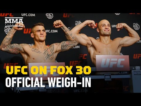 UFC on FOX 30 Weigh-In Highlights – MMA Fighting