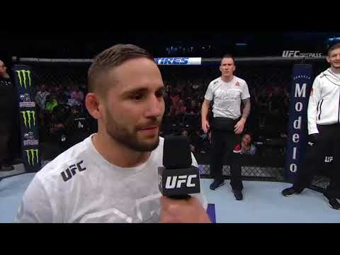 Fight Night Boise: Chad Mendes Octagon Interview