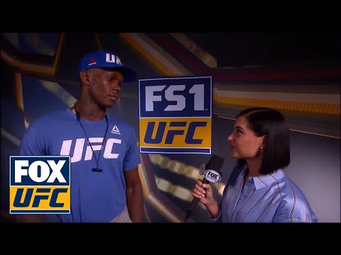 Israel Adesanya talks with Megan Olivi | INTERVIEW | THE ULTIMATE FIGHTER FINALE