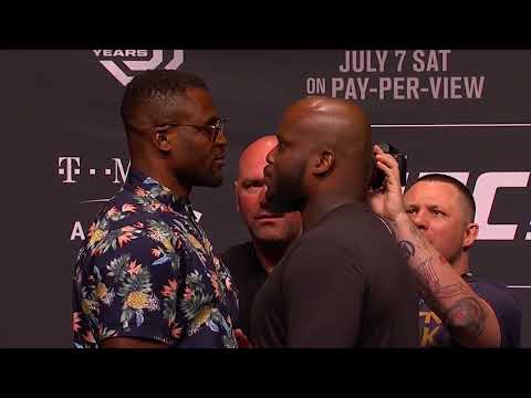 UFC 226: Pre-fight Press Conference Faceoffs