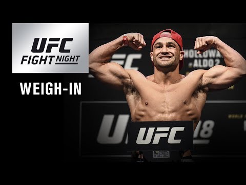 UFC Fight Night Calgary: Weigh-in