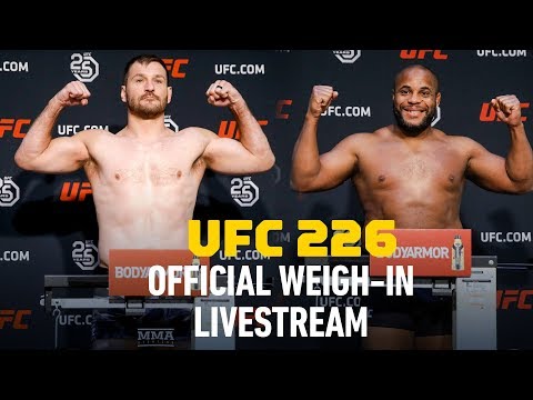 UFC 226 Official Weigh-ins (Complete) – MMA Fighting