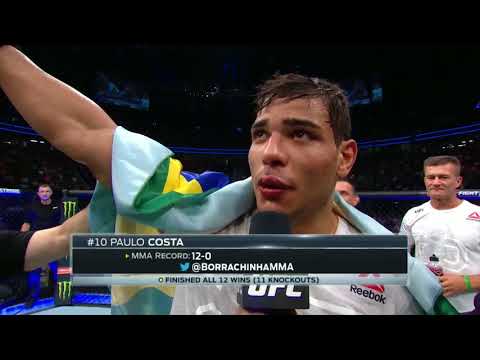 UFC 226: Paulo Costa Octagon Interview