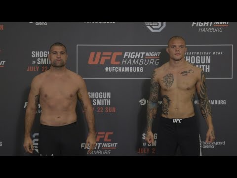 Fight Night Hamburg: Weigh-in Faceoffs