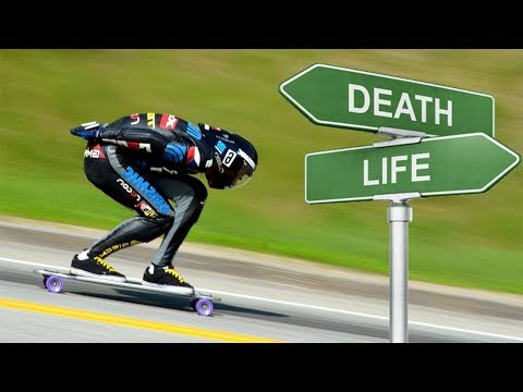 Skaters vs Extreme Downhill Longboarding! (Wins & Fails)