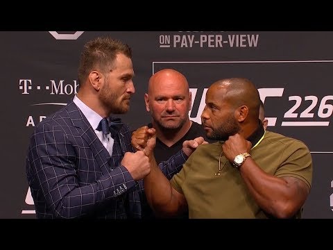 UFC 226: Pre-fight Press Conference Highlights