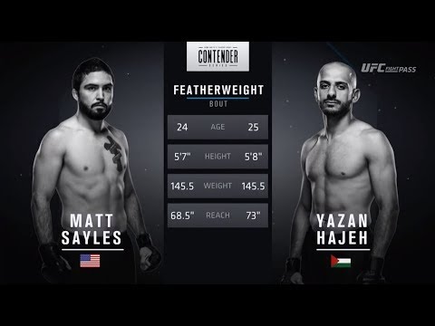 FREE FIGHT | Sayles Swarms for the TKO | DWTNCS Week 2 Contract Winner – Season 2