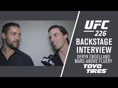 UFC 226: Las Vegas Golden Knights Backstage Interview