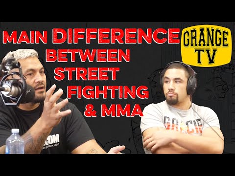 Robert Whittaker and Mark Hunt on Street Fighting vs MMA