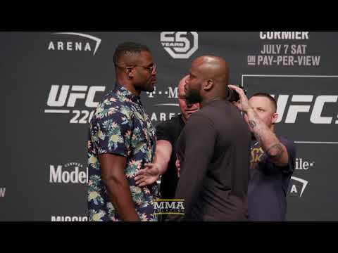 UFC 226: Francis Ngannou vs. Derrick Lewis Staredown – MMA Fighting