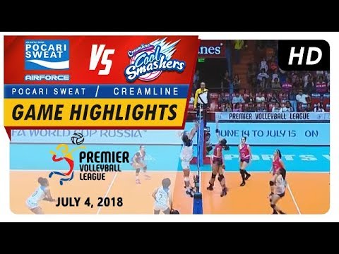 PVL RC Season 2 – WD: Air Force Lady Warriors vs. Cool Smashers | Game Highlights | July 4, 2018