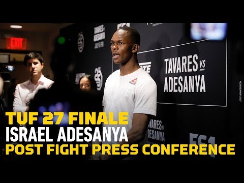 Israel Adesanya TUF 27 Finale Post-Fight Press Conference – MMA Fighting