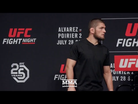 Khabib Nurmagomedov Q&A at UFC Calgary Live Stream – MMA Fighting