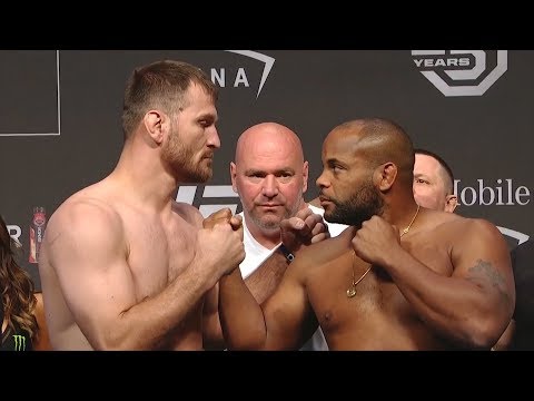 UFC 226: Weigh-in Faceoffs