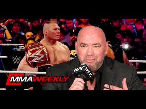 Dana White on Brock Lesnar’s Status with WWE (UFC 226 Post-Fight)