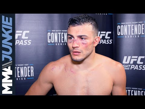 DWCS14: Nick Newell post-fight interview