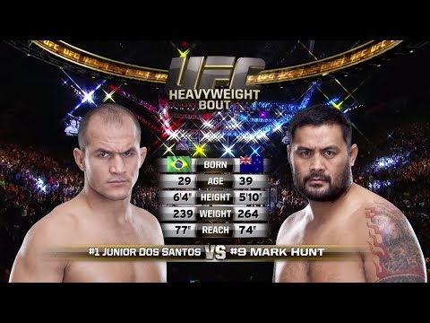 Fight Night Boise Free Fight: Junior Dos Santos vs Mark Hunt