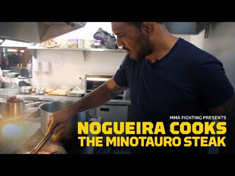 ‘Chef’ Nogueira Cooks the Minotauro Steak – MMA Fighting